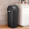Simplehuman 16 gal Indoor Plastic Can, Black, Plastic, 12.5 in CW1333 - alternate 3